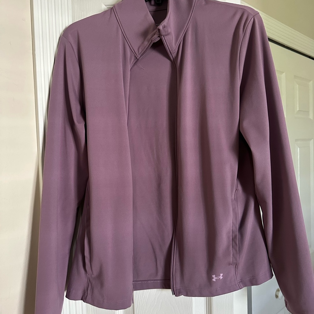 Under Armour Women's Mauve Full-Zip Jacket